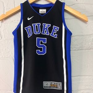 Nike Kids Black and Blue Duke Jersey